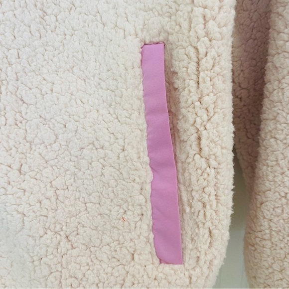 Lego x Target New Size S Contrast Pocket Sherpa Jacket Cream New Limited Edition - Picture 6 of 11